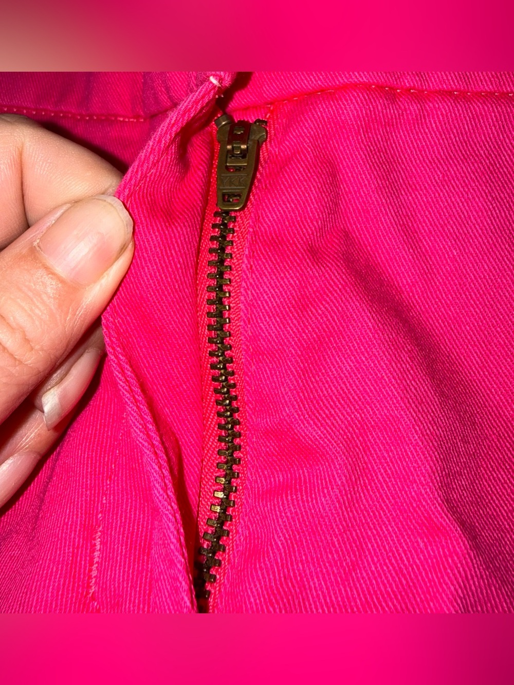 J. Crew Women’s sz 6 Bright Hot Pink Cotton Classic Chino Casual Shorts new nwt - Picture 7 of 11